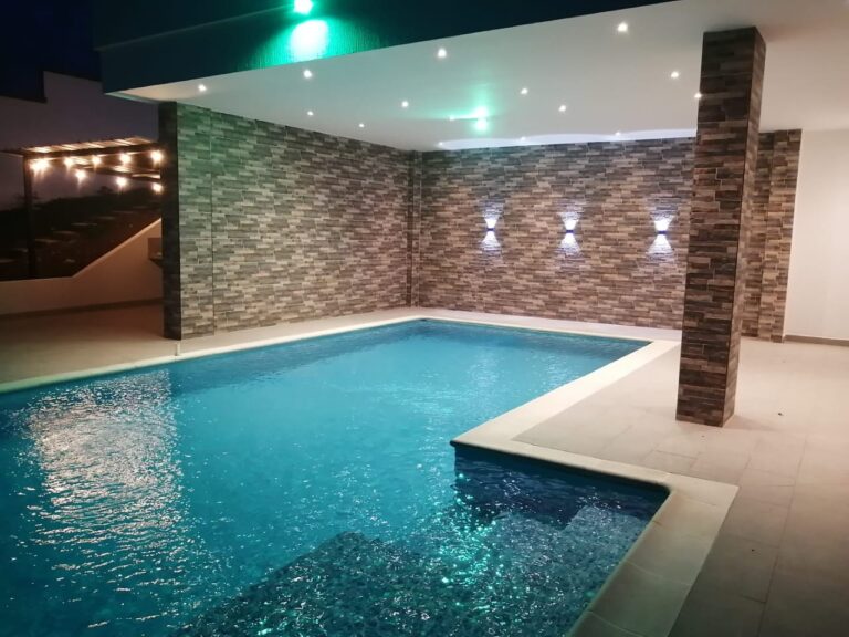 The View luxury villa living area in Envigado
