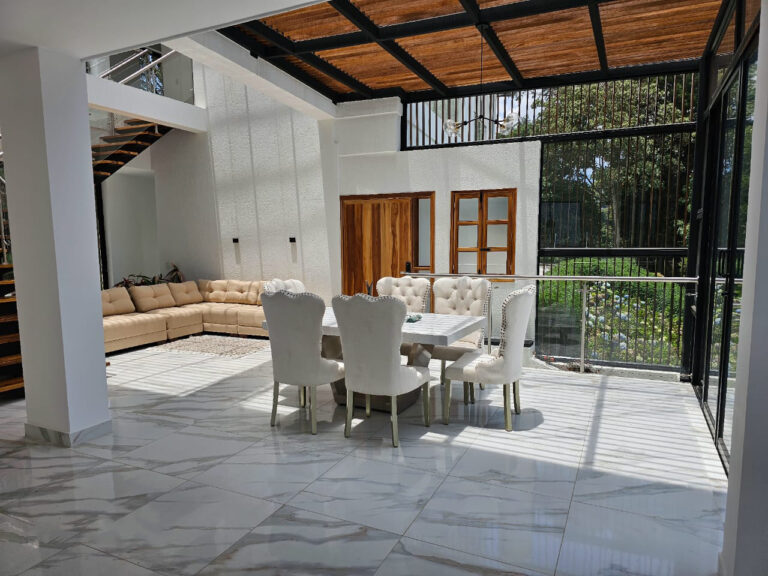 Luxury interior at The View villa in Envigado